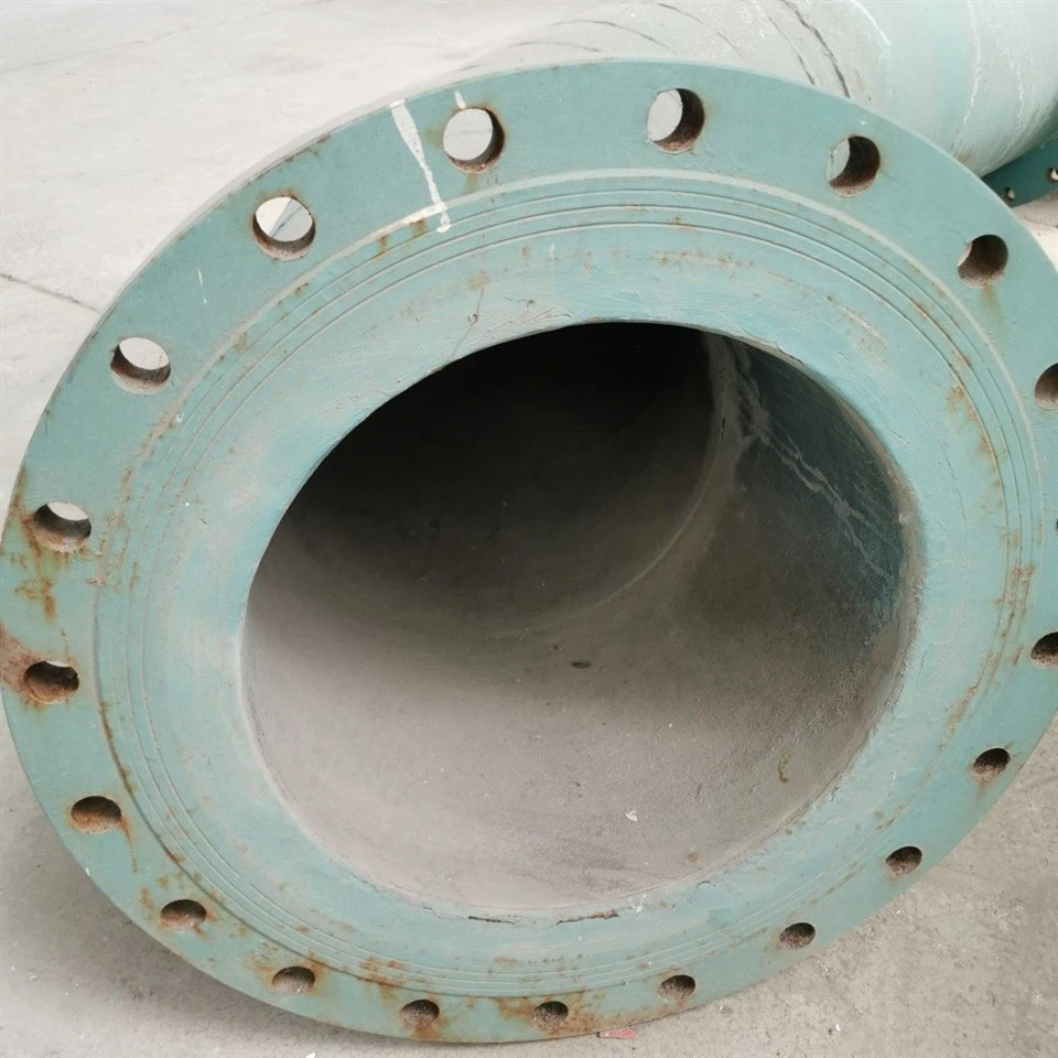 Recrystallized silicon carbide curved pipe3